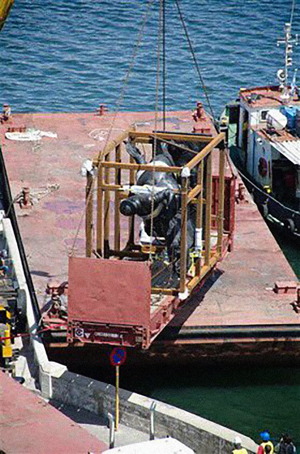 The statue arrived in Cuba Oct 3. The campaign to send the replica statue was launched at the height of the warming between the U.S. and Cuba that began under President Barack Obama in December 2014. Relations have plummeted since the election of President Donald Trump, who has pledged to re-impose strict limits on U.S. travel to Cuba and has cut staffing of the U.S. Embassy here by more than half.
