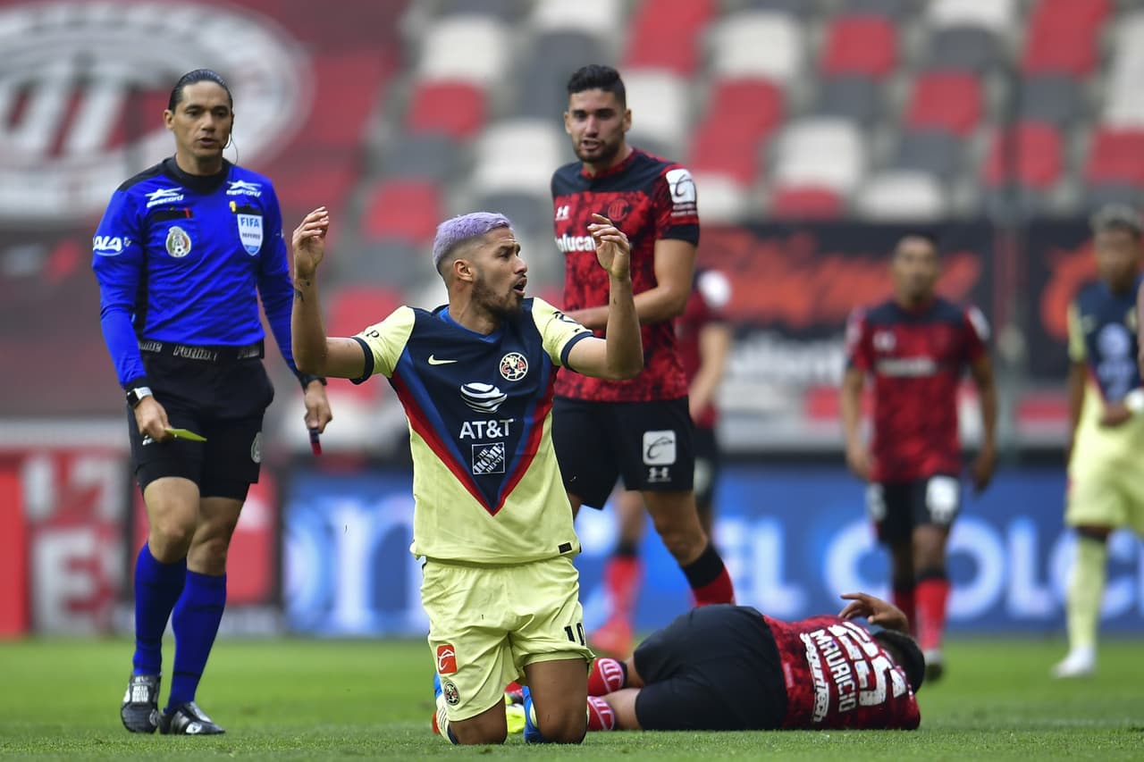 Toluca se impone con autoridad a un América que cometió errores defensivos que fueron aprovechados por el cuadro local.