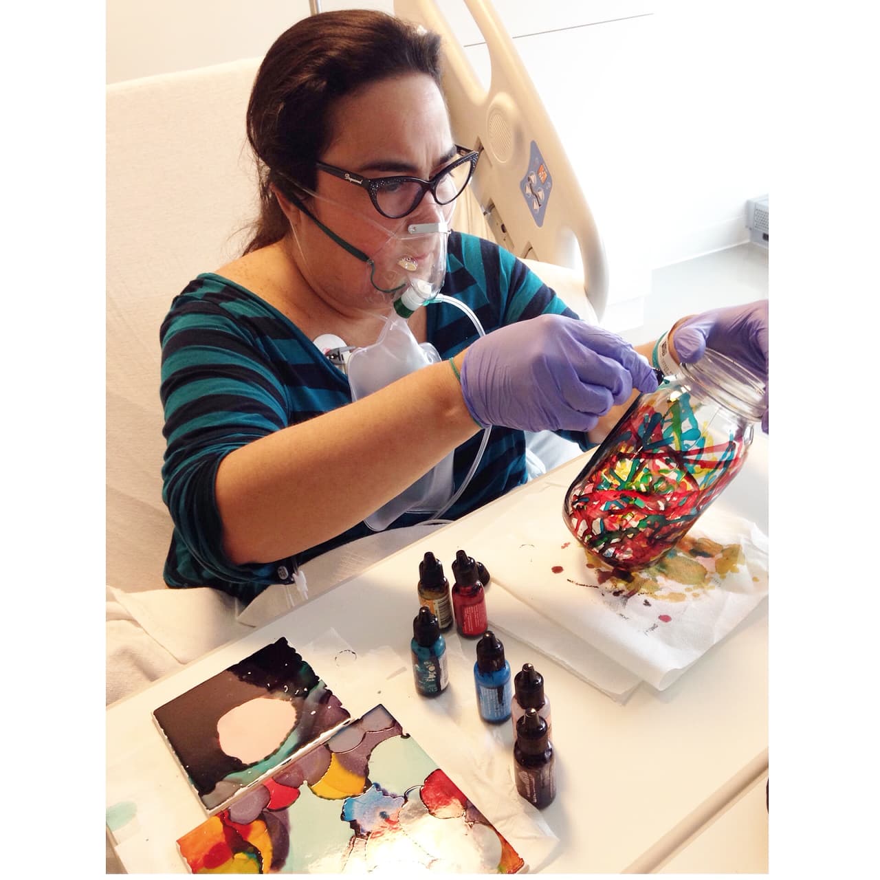 María Margarita disfruta de las actividades manuales, también le apasiona la fotografía.