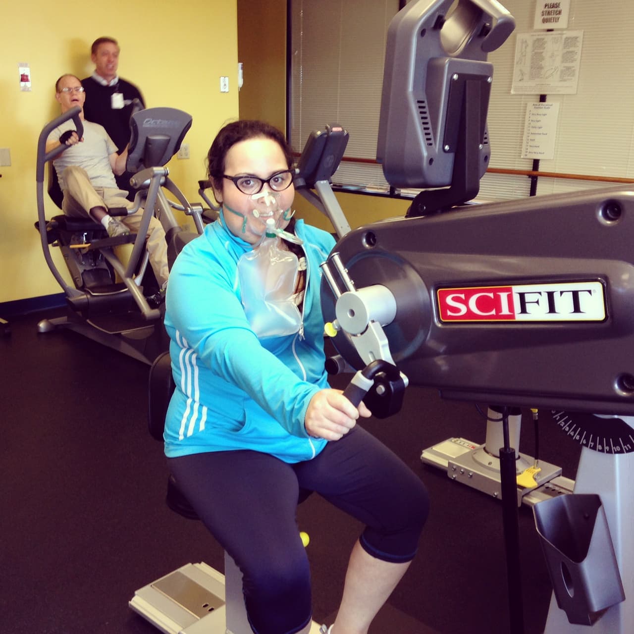 Para su rehabilitación sigue esforzándose para ejercitarse.