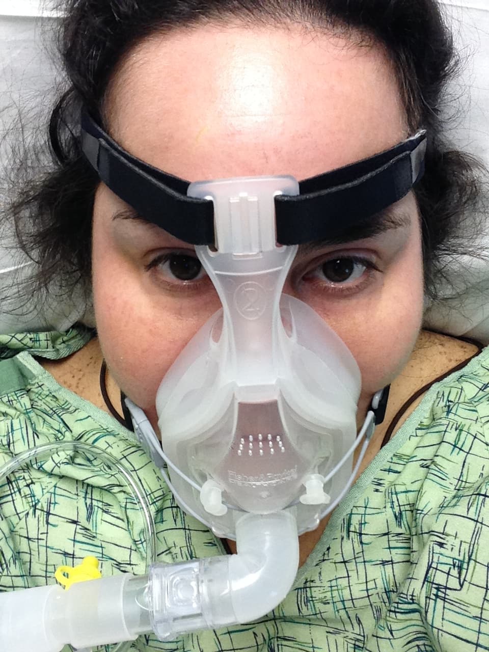 María Margarita Gamboa solo podía respirar con la dosis máxima de oxígeno que se puede aplicar a una persona.