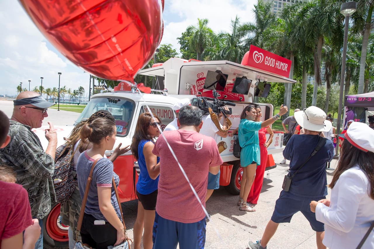 Todos querían ser parte de la experiencia.