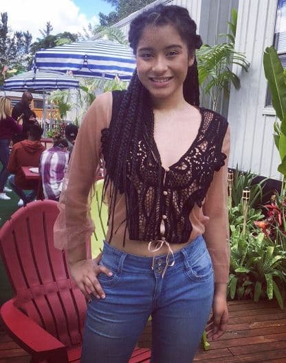 A la ecuatoriana le encanta inspirarse en Rihanna para sus atuendos. ¿Te gusta como luce ahora?