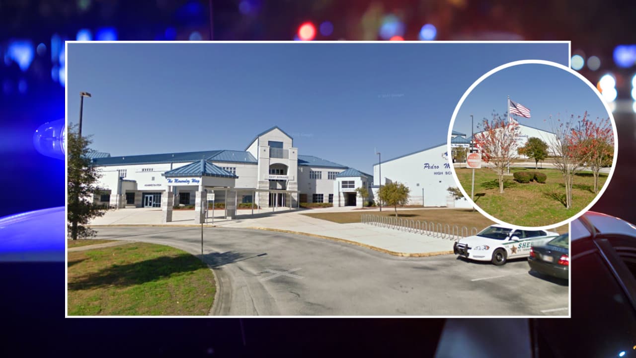 Estudiante fue hospitalizado tras caer de un segundo piso en secundaria Pedro Menendez de St. Johns