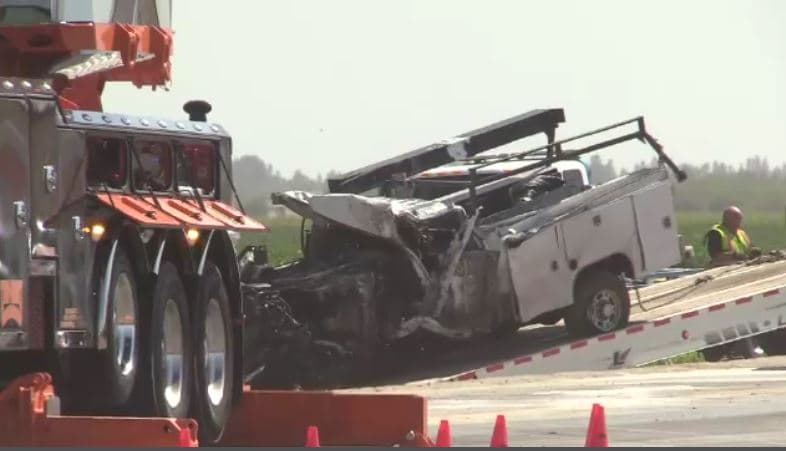 Fatal accidente entre camiones cobra la vida de una persona al sur del valle