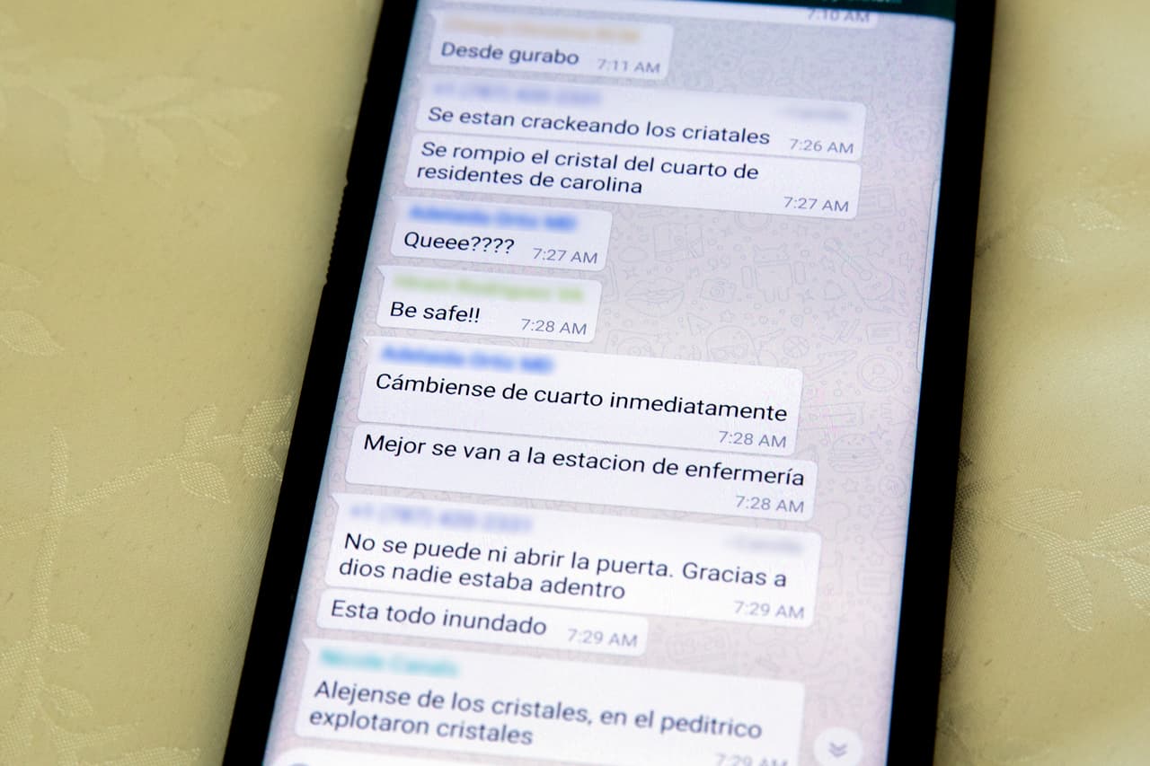 Los médicos de Puerto Rico abrieron canales de WhatsApp para comunicarse durante y después del huracán. Pero además utilizaron esta vía para poder enterarse de las fallas de suministro y de personal y así tomar decisiones oportunas.