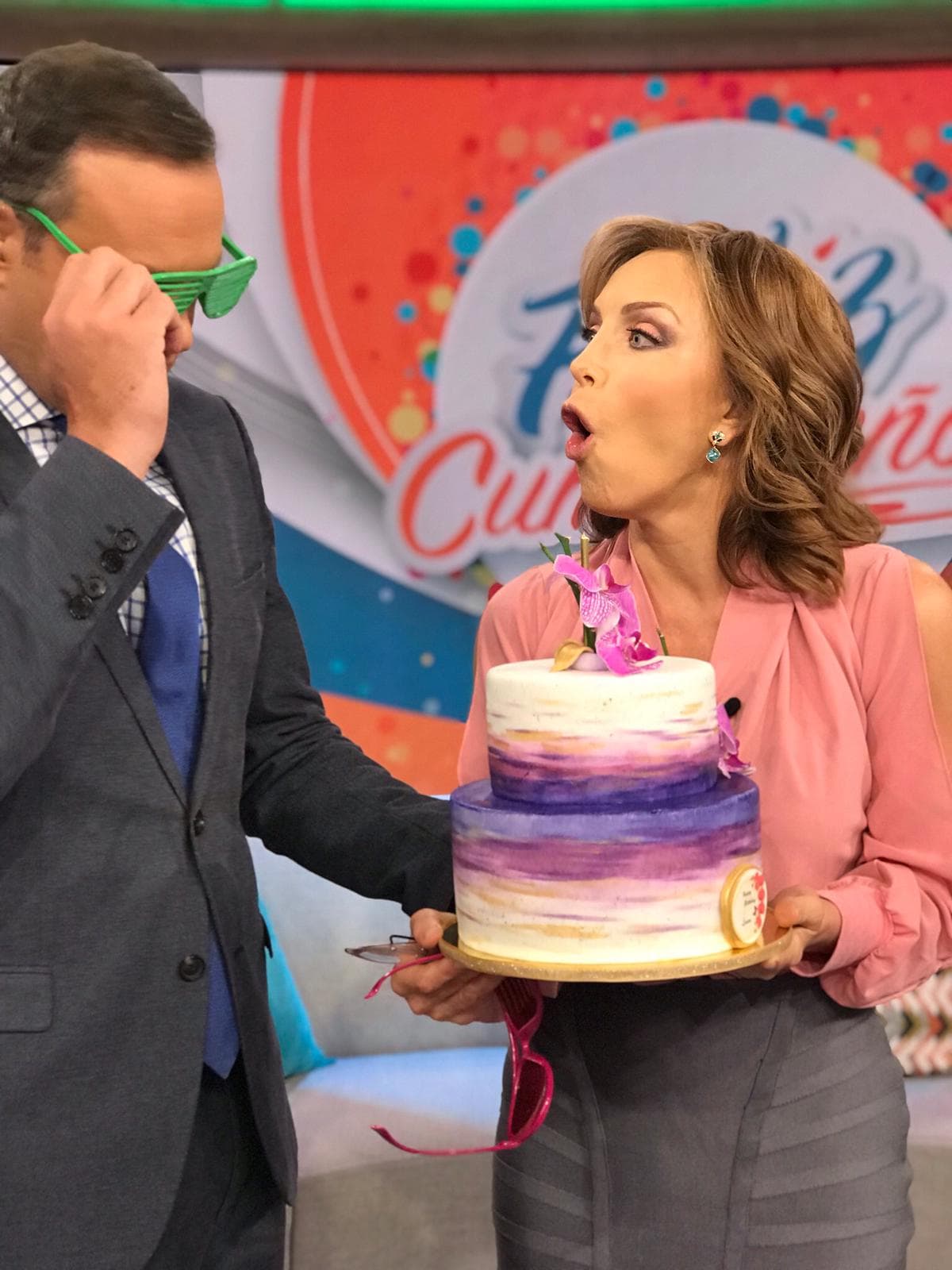 La actriz de la telenovela de los noventas, Gotita De Amor, se reencontró con su paisano y amigo Alan Tacher.