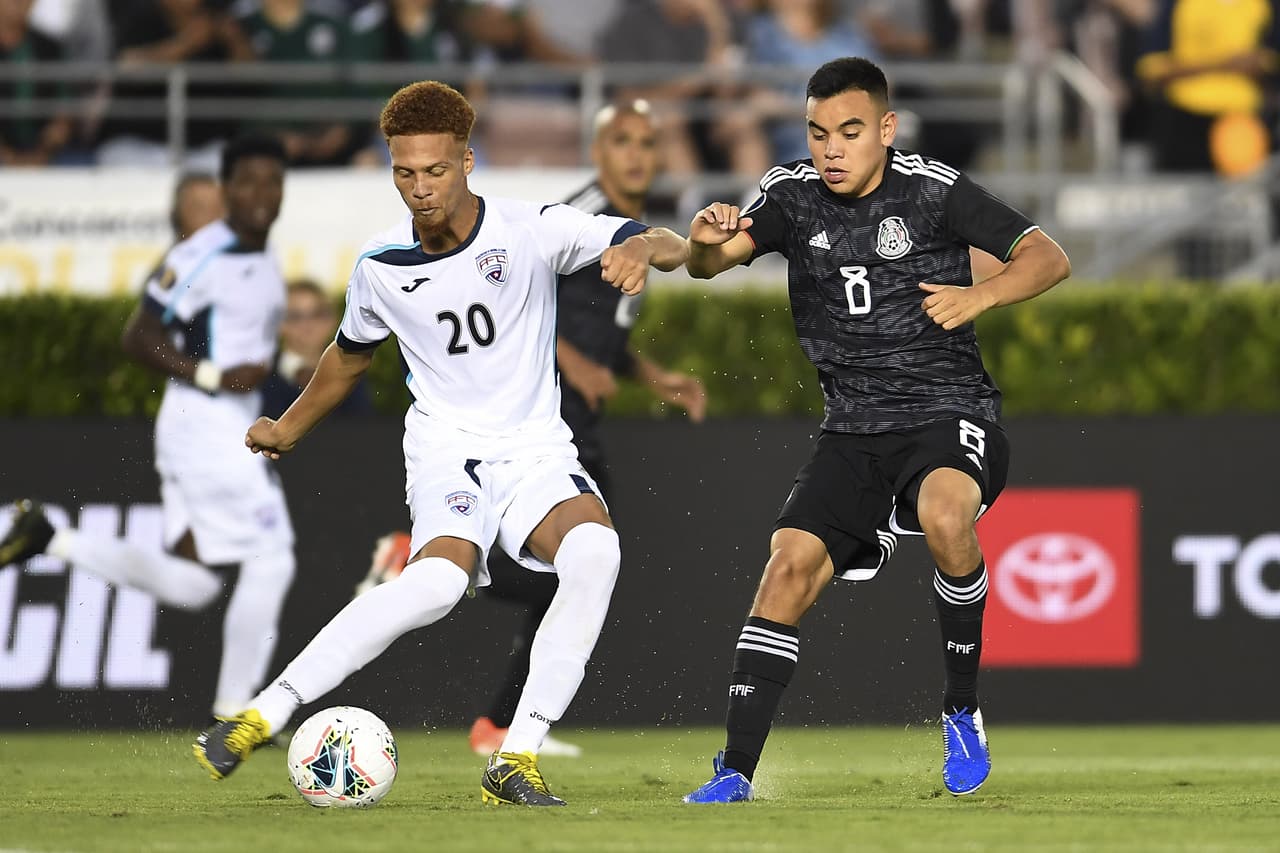 En el segundo tiempo Cuba buscó tener la pelota, pero realmente no estuvo al nivel de juego del Tri.