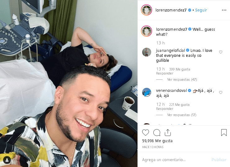 A unos días de la revelación de Jacqie, el pasado 6 de septiembre Lorenzo Méndez, esposo de Chiquis Rivera, compartió una publicación en su cuenta de 
<a href="https://www.instagram.com/p/B2FtOIMAR3x/" target="_blank">Instagram</a> en la que se ve a la cantante en una cama de hospital al lado de una máquina que, al parecer, es un equipo médico para realizar ultrasonidos, por lo cual comenzaron las especulaciones entre sus seguidores sobre un posible embarazo.