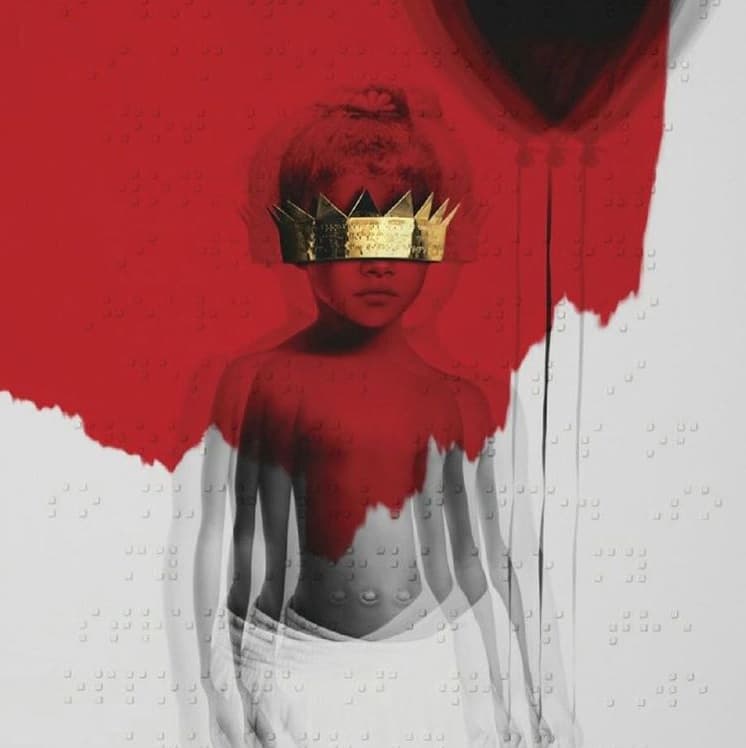 Esta es la nueva portada del álbum de 'RiRi', el cual llevará por título 'Anti'.