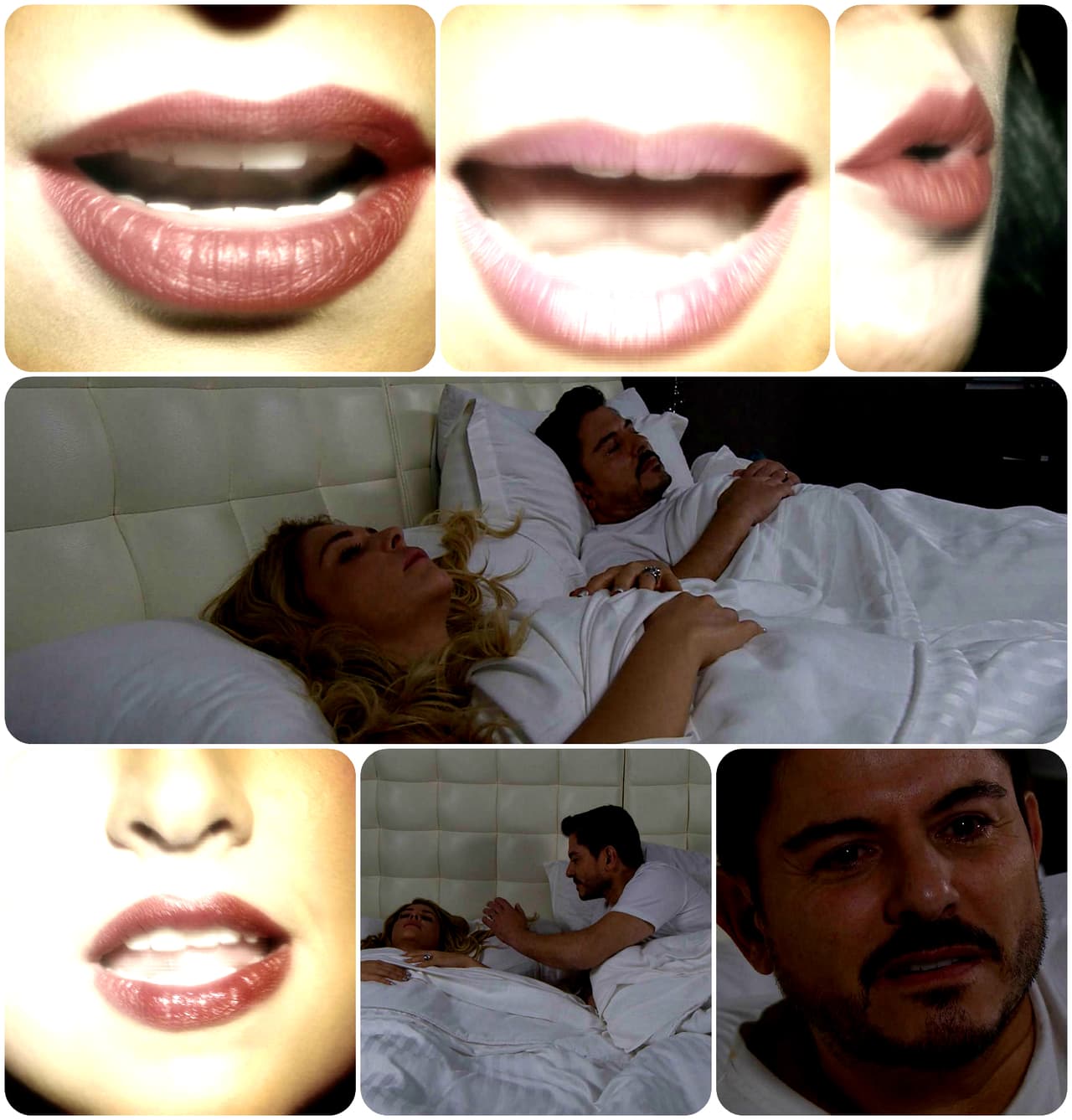 Y es que ambos tuvieron una pesadilla que les hizo abrir los ojos.