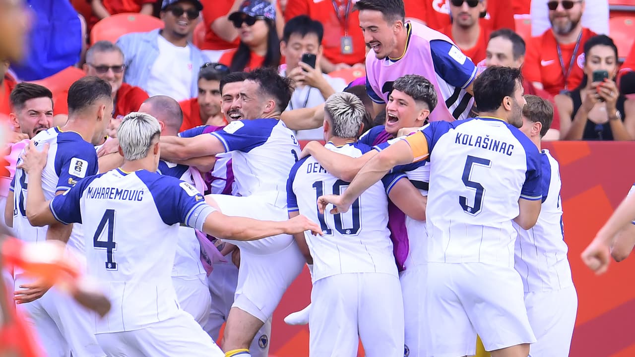 Bosnia sorprendió a Canadá en el Mundial 2026