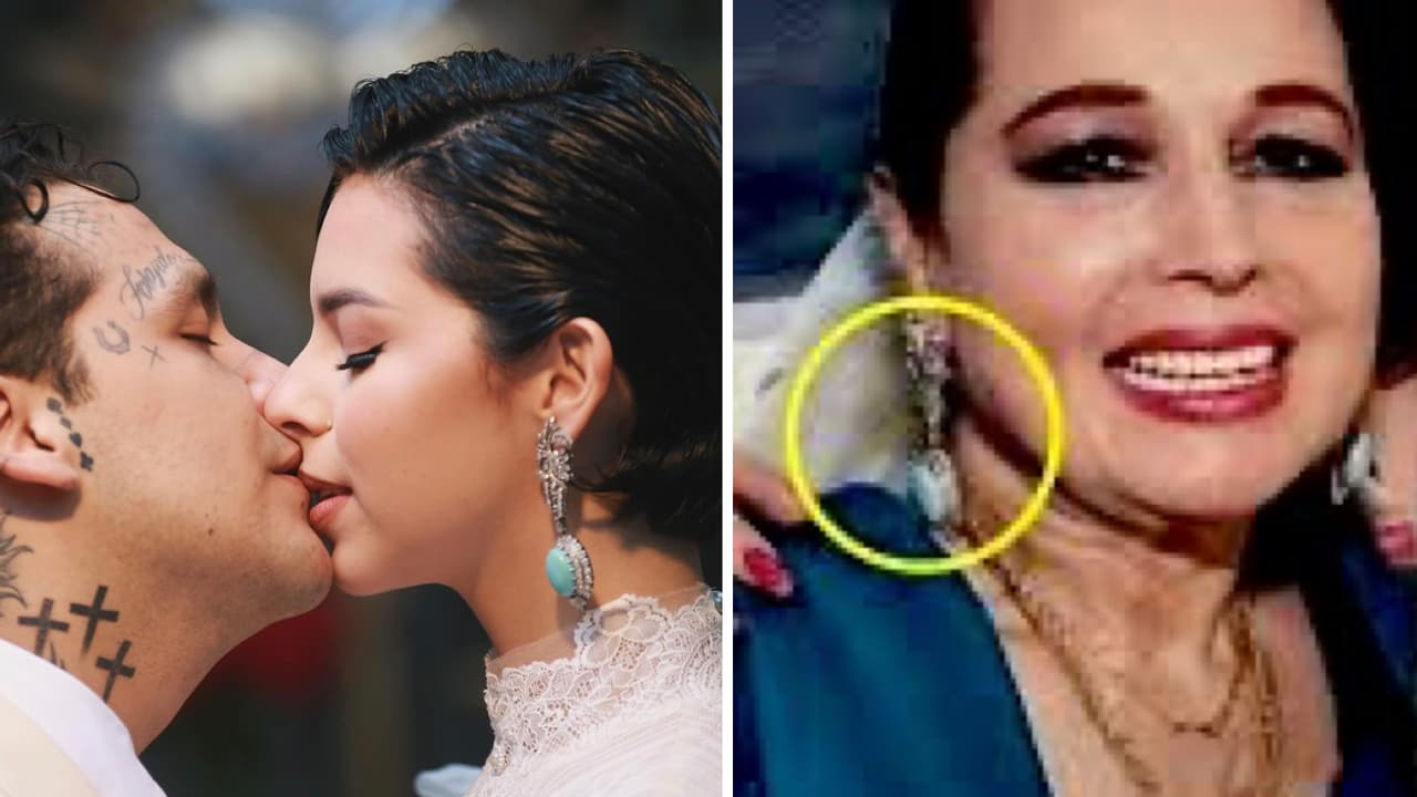 Ángela Aguilar usó en su boda una preciosa joya que era de su abuela Flor Silvestre