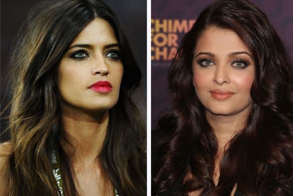 Nos encontramos con la gemela de Sara Carbonero, la famosa actriz de Bollywood, Aishwarya Rai.