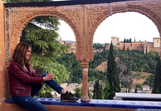 Karla ha respirado paz y disfrutado los bellos paisajes.