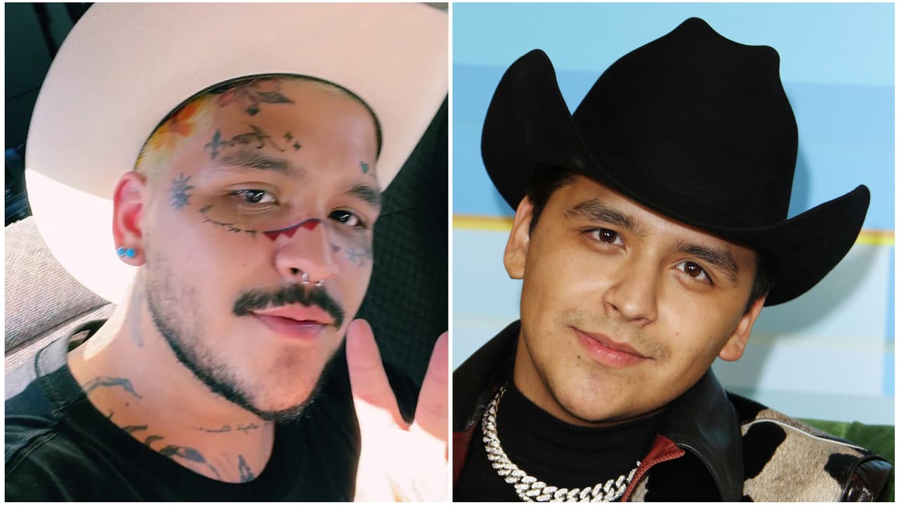 <b>Christian Nodal </b>sorprendió el pasado fin de semana con un video de corta duración en el que se dejó ver sin ninguno de sus muchos tatuajes en el rostro.
<br>