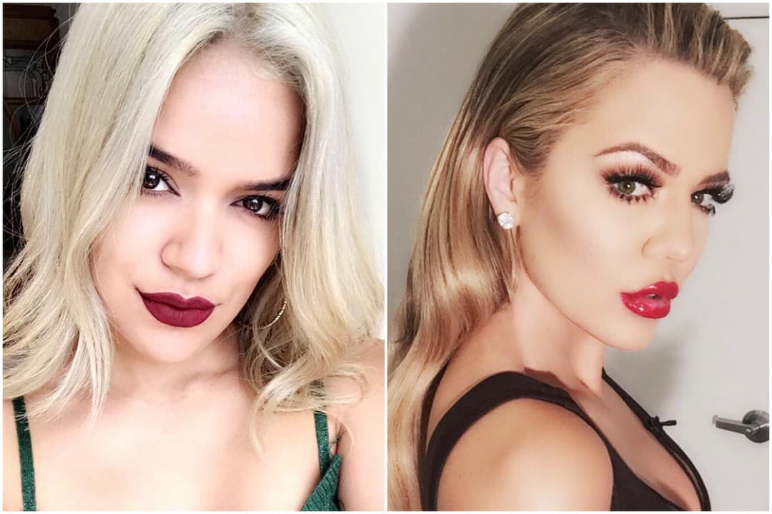 Ambas estrellas lucen espectaculares con los tonos fuertes de labial.