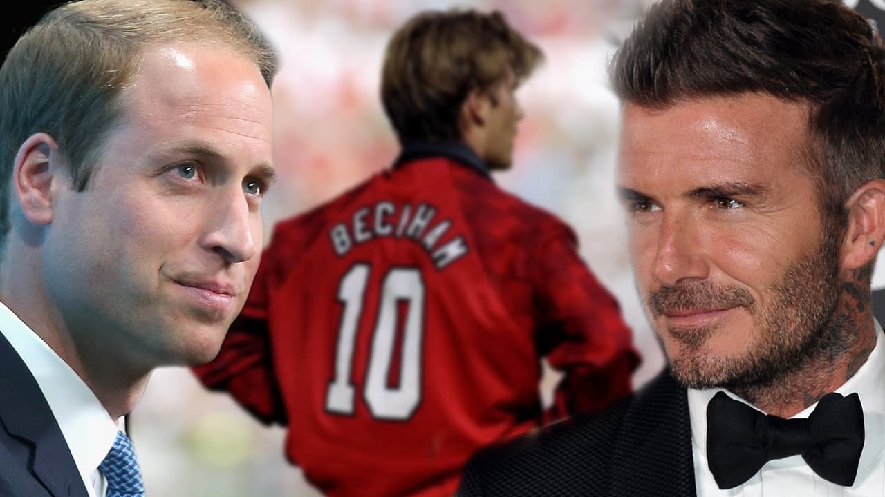 “Fue muy brutal”: David Beckham le confiesa al príncipe William lo difícil que fue sobrevivir al error del 1998