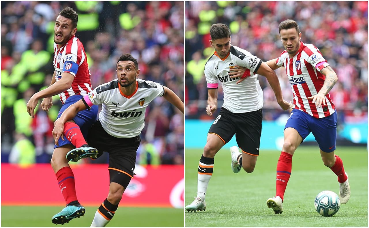 Héctor Herrera no tuvo actividad en el empate de Atlético de Madrid vs Valencia.