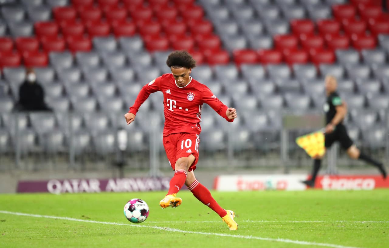 Leroy Sané (71’) marcó el séptimo y su primero con el Bayern.