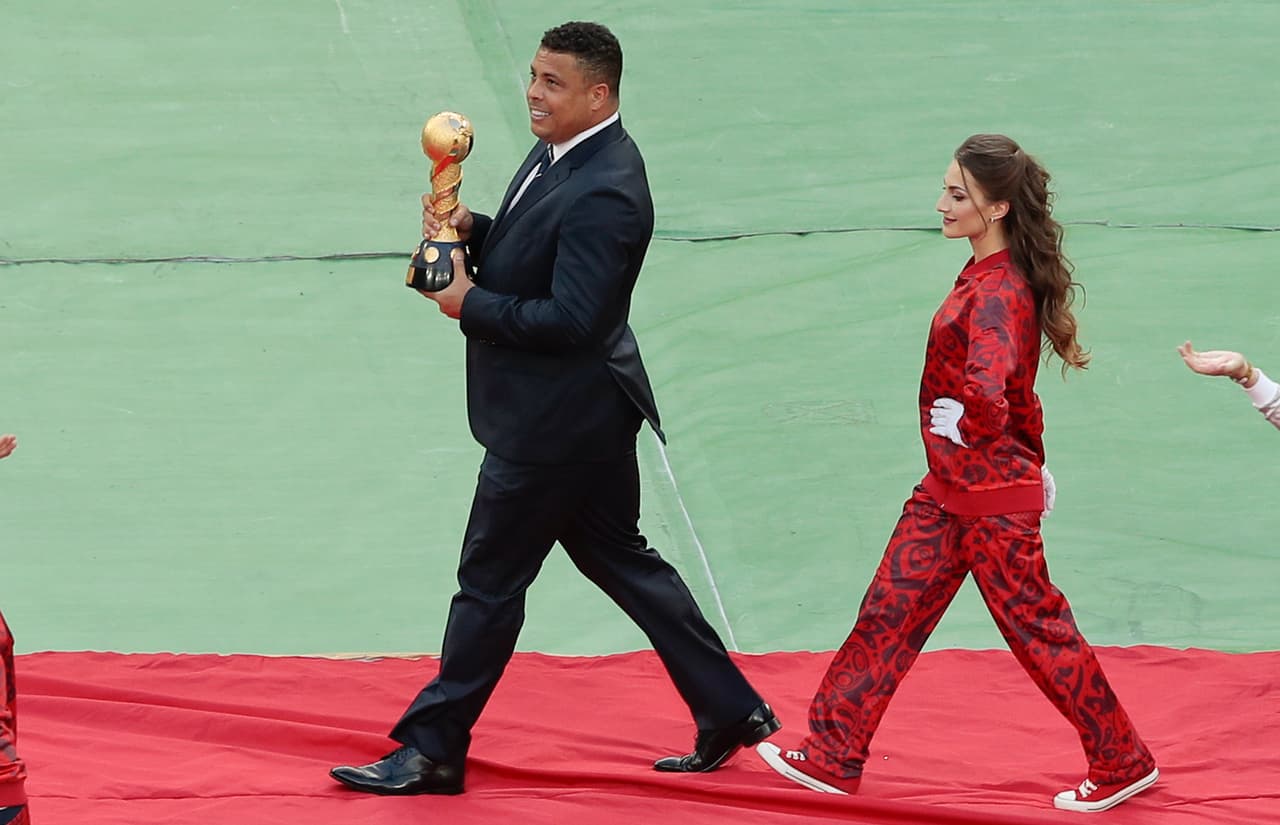 Ronaldo ganó la Copa Confederaciones en 1997 con Brasil, el máximo ganador del torneo con cuatro títulos.