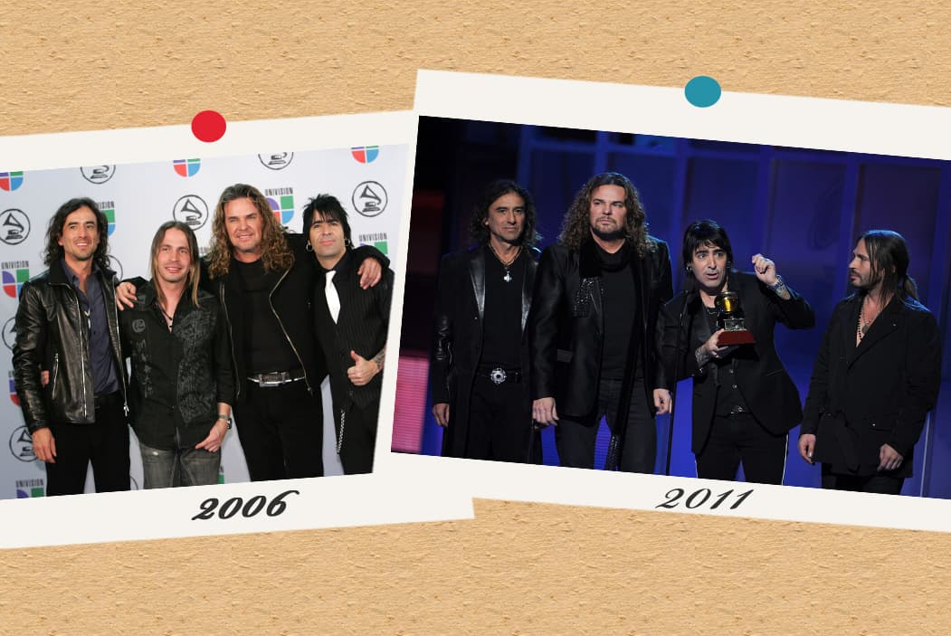 ¡Pero qué barbaridad! A los integrantes del grupo Maná se les resbala hasta la edad.