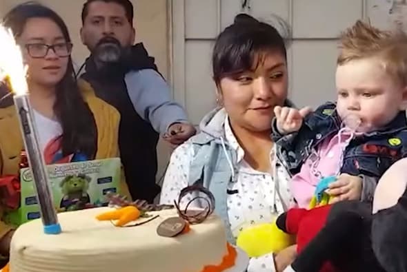 El 27 de enero Matías celebró su primer cumpleaños. Julián no obtuvo el permiso de los jueces para estar con su hijo más tiempo, así que solamente estuvo junto a él durante una hora. Al salir del centro de convivencia, el actor aseguró que no firmaría el convenio de Marjorie porque era un trato "que ningún padre firmaría".
