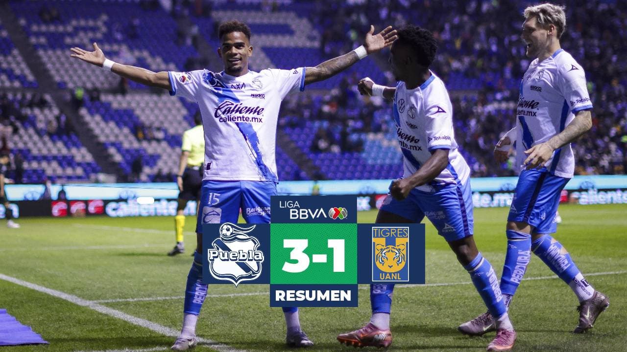 Resumen | Puebla sale de ‘cacería’ y sorprende a Tigres