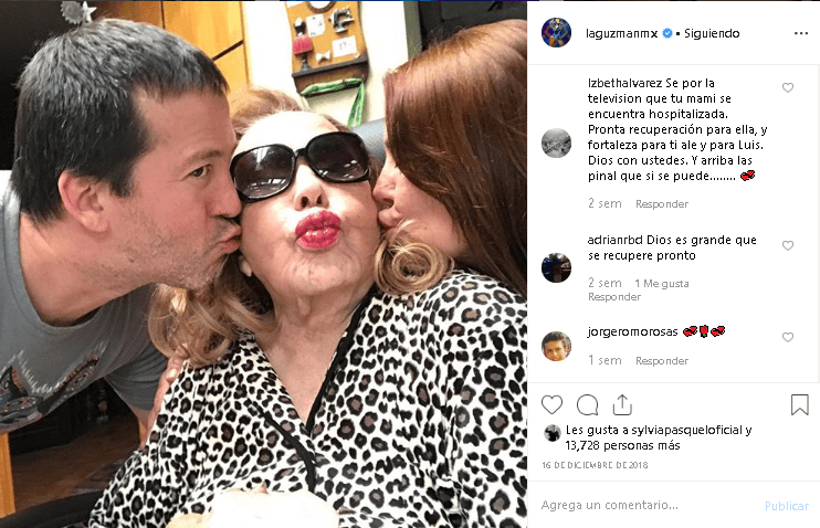Cuando Silvia Pinal se enteró, "estaba feliz de la vida, emocionadísima, me aplaudía y me decía '¡bravo hijo‘", recordó Luis Enrique Guzmán, quien bromeando añadió que
<b> el bebé "se llamará Silvio Pinal"</b>.