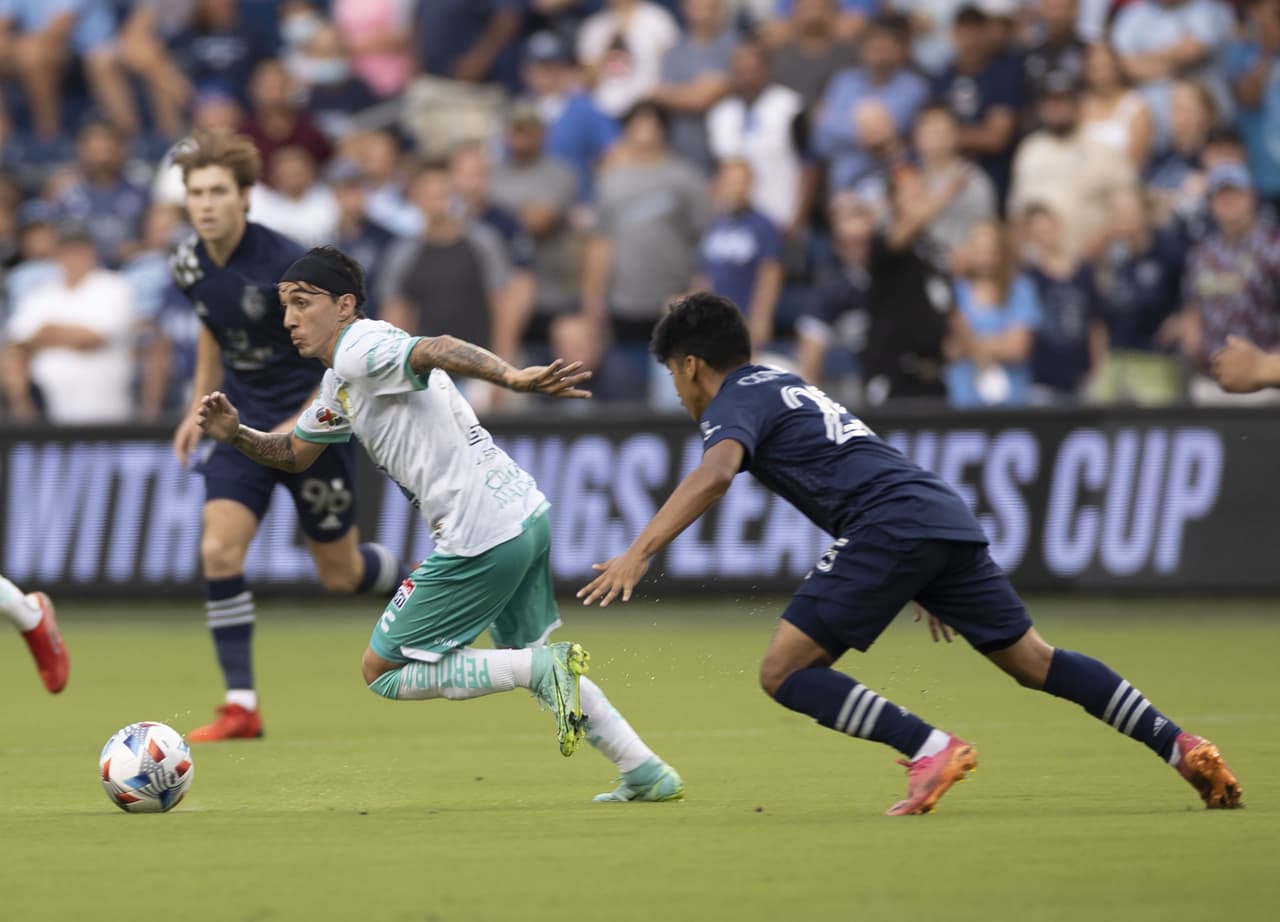 León golea 1-6 al Sporting Kansas City y se mete a las semifinales de la Leagues Cup, donde esperan rival.