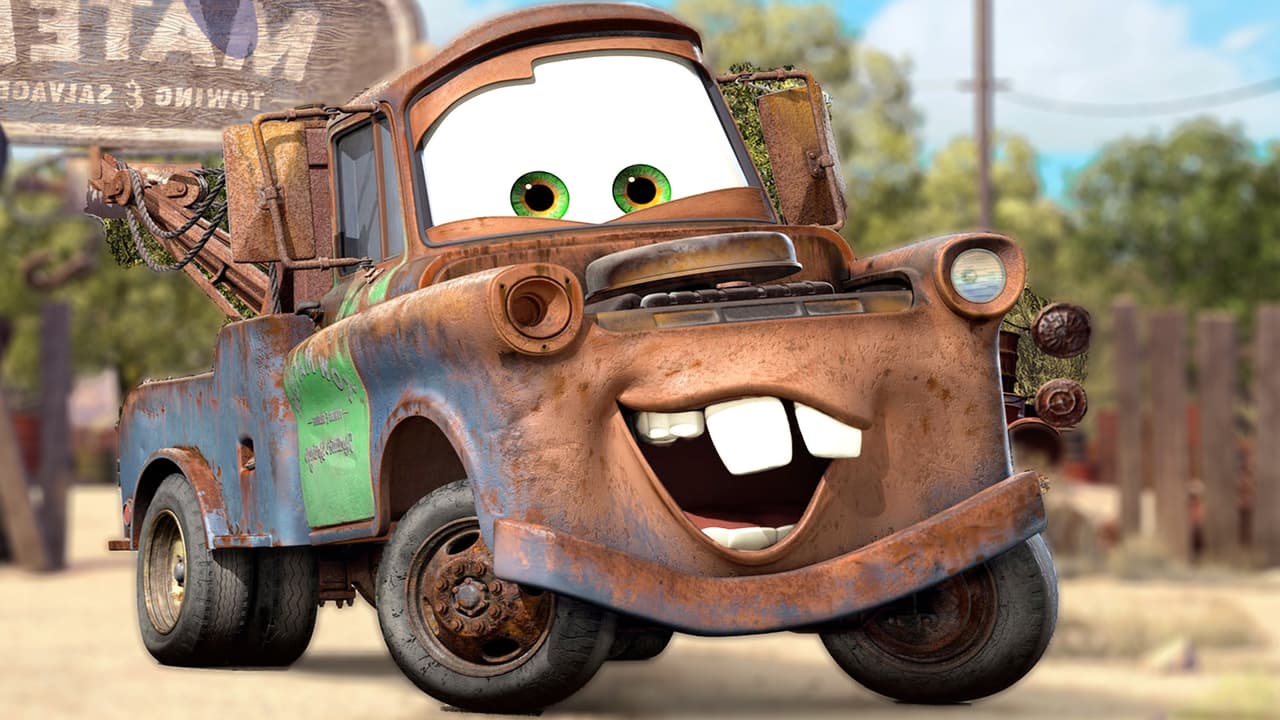 Con un pasado de personaje bromista, jocoso, vivió toda su vida en Radiator Springs, es posiblemente el mejor amigo de McQueen. En cuanto a vehículos reales, Mater tiene reminiscencias con el L-170, una grúa nacida en los años '50 de la desaparecida firma International Harvester.