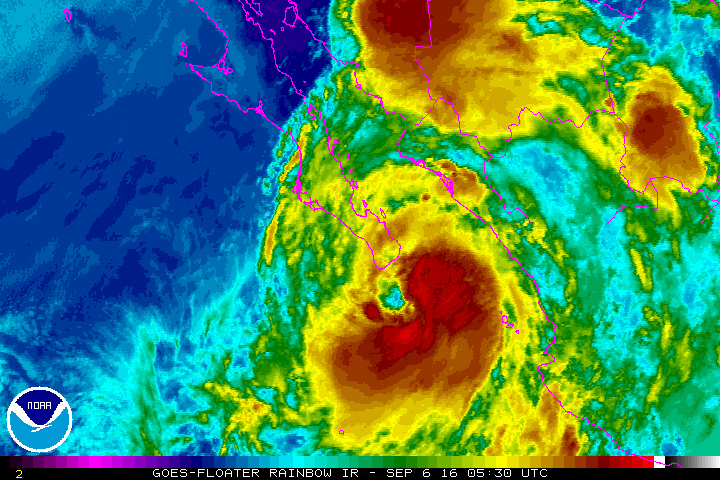 El huracán Newton toca tierra en Baja California Sur y se espera que llegue a Arizona como depresión tropical en la semana