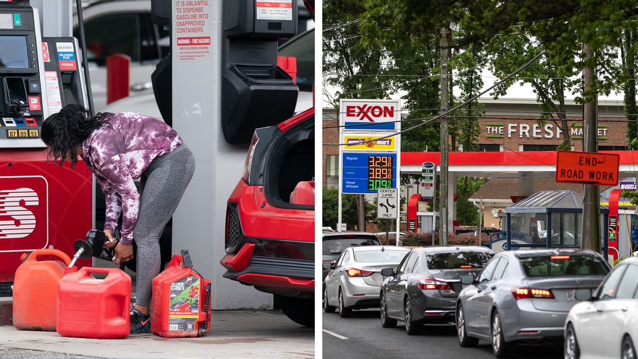 Gas Buddy: 65% de las estaciones de servicio siguen sin gasolina en Carolina del Norte