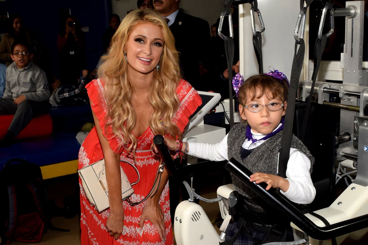 Y dentro conoció a muchisimos pequeñitos que reciben terapia en el lugar.