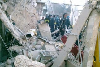 Explosión en Cuajimalpa (Imagen tomada de Twitter).