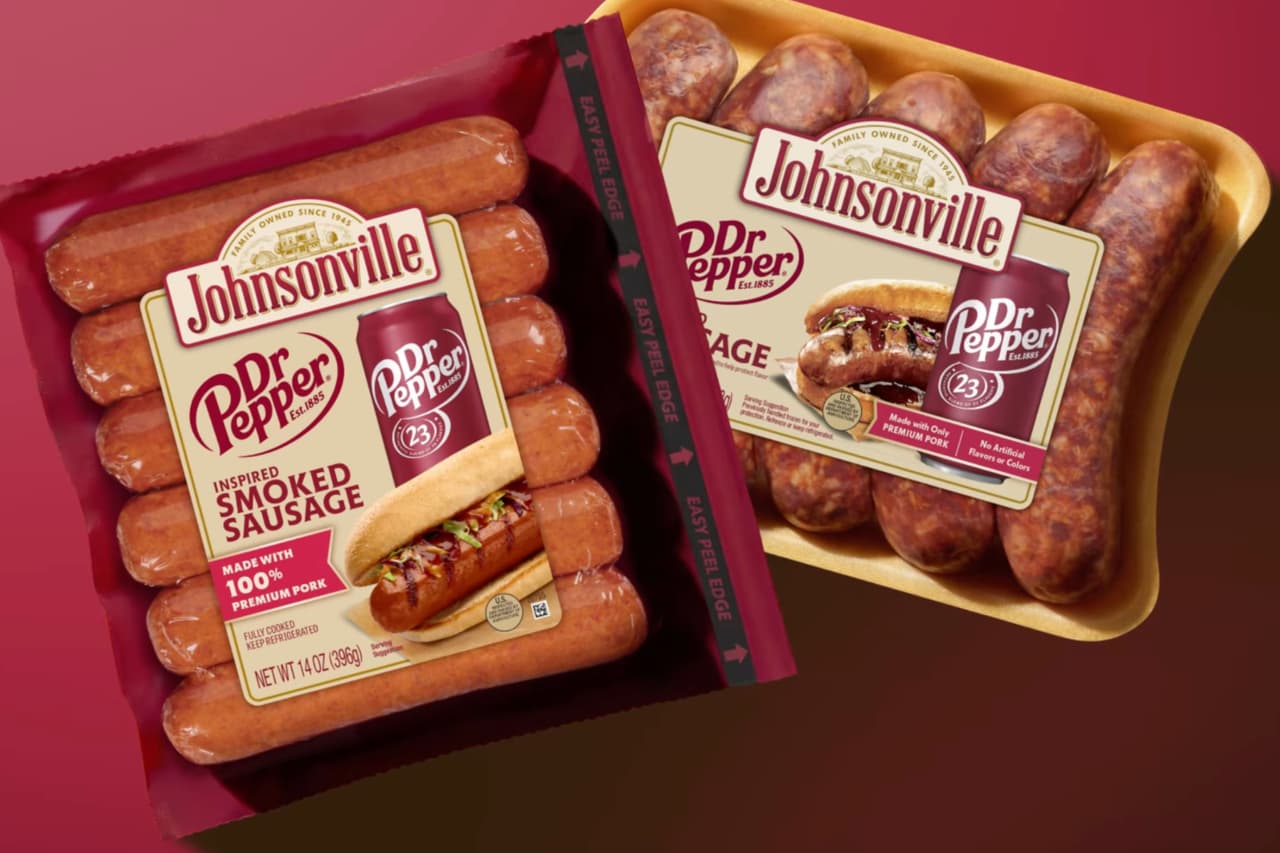 Salchicas ahomadas sabor Dr. Pepper