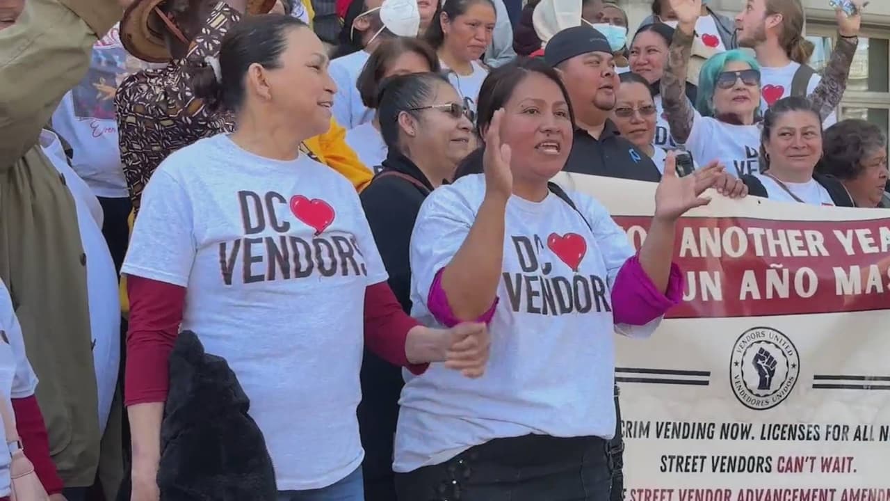 Vendedores ambulantes de DC tienen razones para celebrar