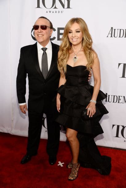 Otro de los felices matrimonios que además es muy estable es el de Tony Motola y Thalía, ¡ya llevan 12 años de casados!