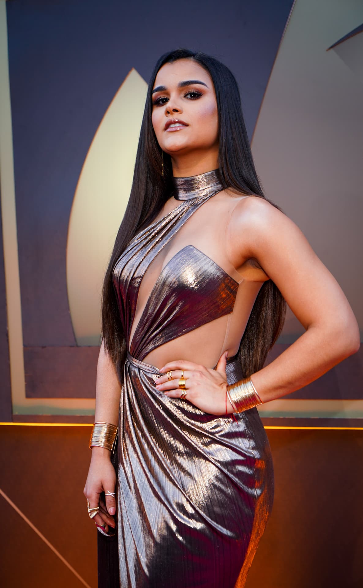 Clarissa Molina acaparó miradas y desde entonces dejaba ver el tamaño de estrella en que se convertiría.