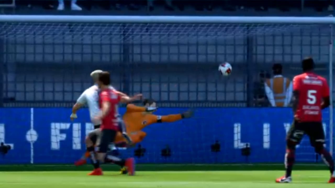 En el futbol virtual, Romario Ibarra, representante de Pachuca, goleó 3-0 a Leandro González y los Xolos de Tijuana.