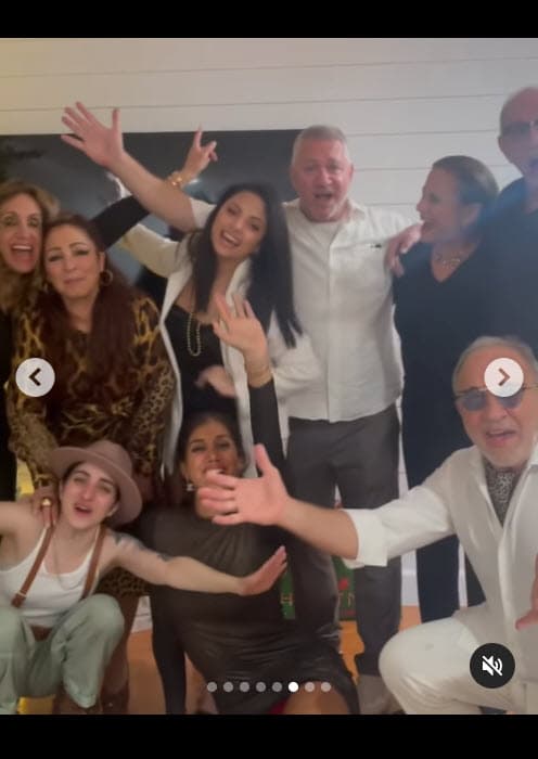 La Flaca colgó estas fotos durante la noche del lunes 2 de enero. 
<br>