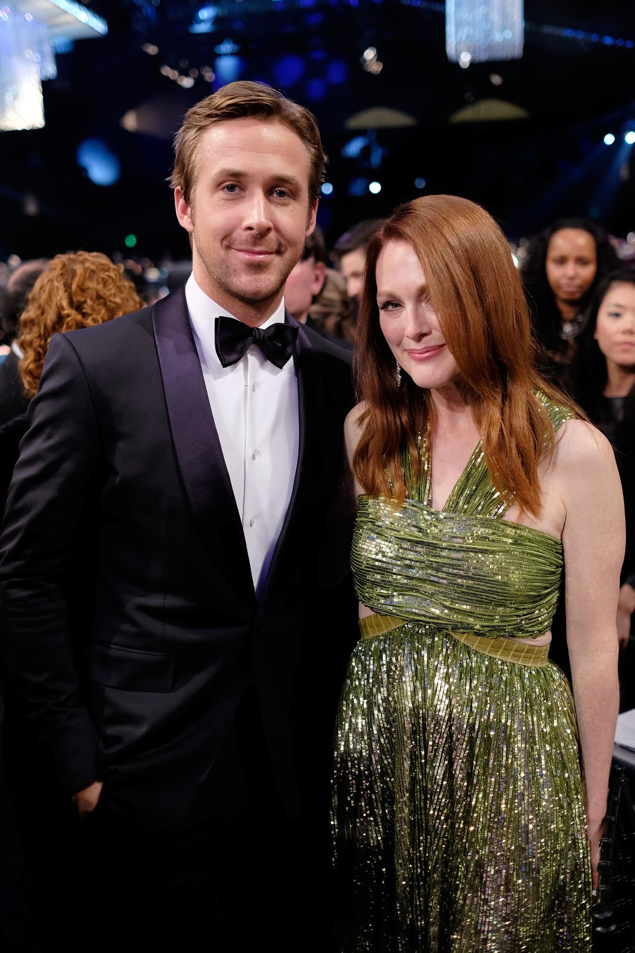 Ryan Gosling con Julianne Moore
