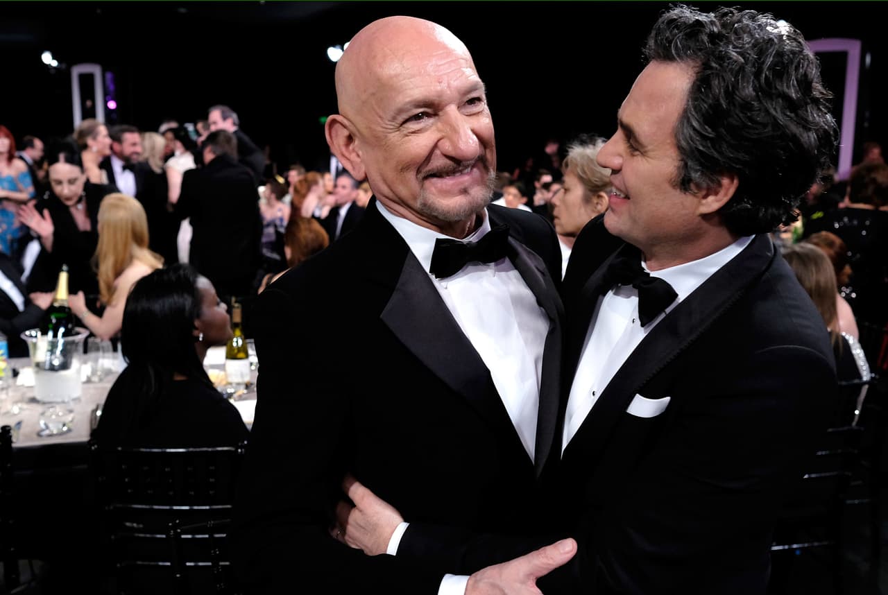Mark Ruffalo estaba feliz de convivir con Ben Kingsley