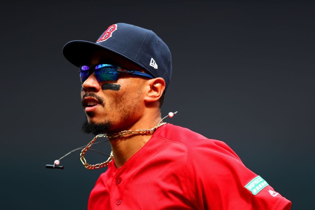<b>OF) Mookie Betts, Boston Red Sox</b>.