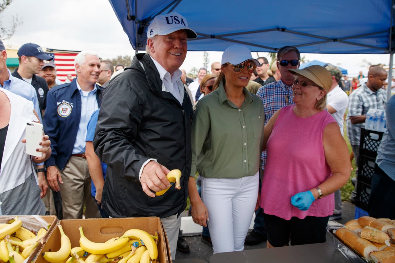 Trump visitará Puerto Rico para revisar las labores de recuperación por el huracán Irma