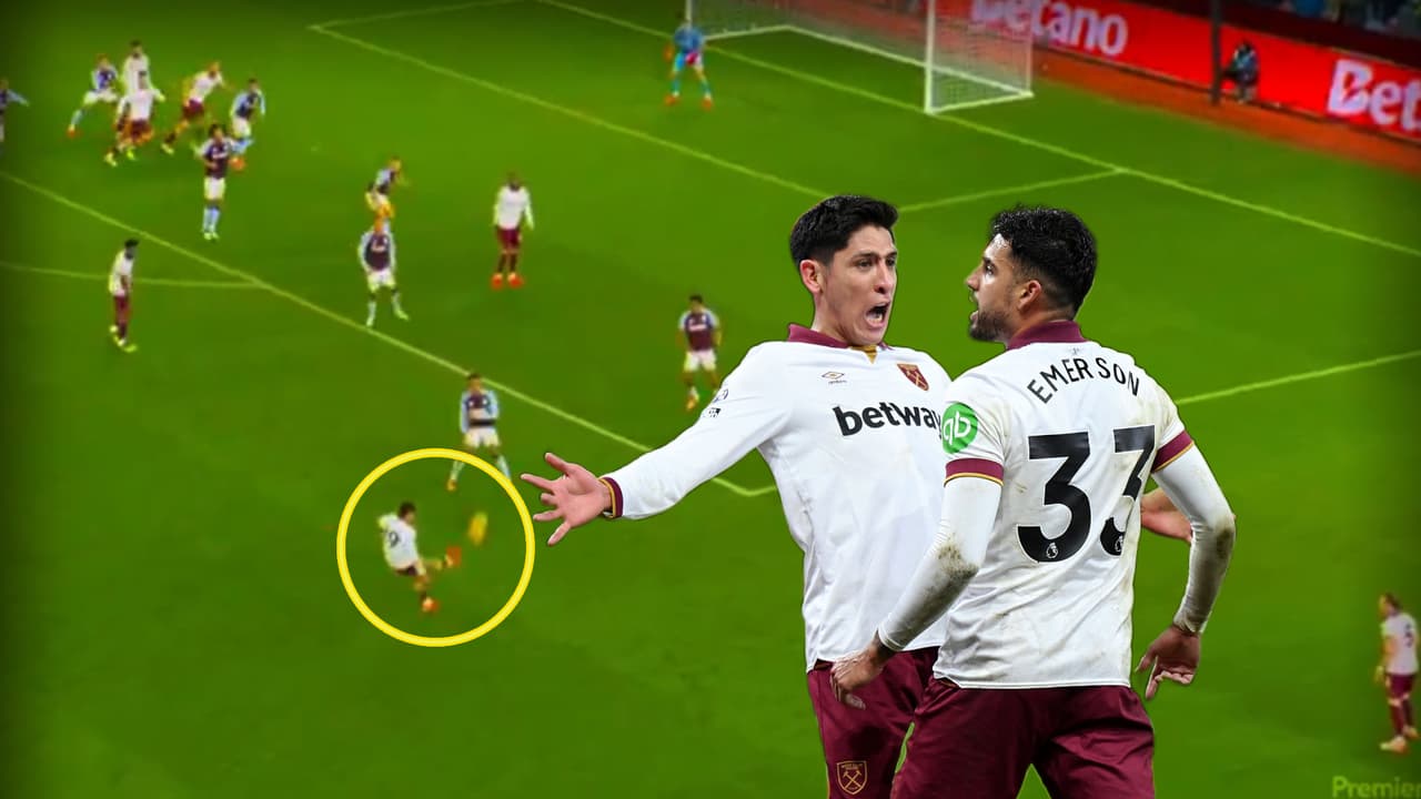 ¡Toque preciso! Excelsa asistencia de Edson Álvarez