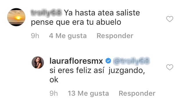 Pero no se salvó de las críticas por no querer unirse en matrimonio por la iglesia, aunque ella respondió despreocupada.