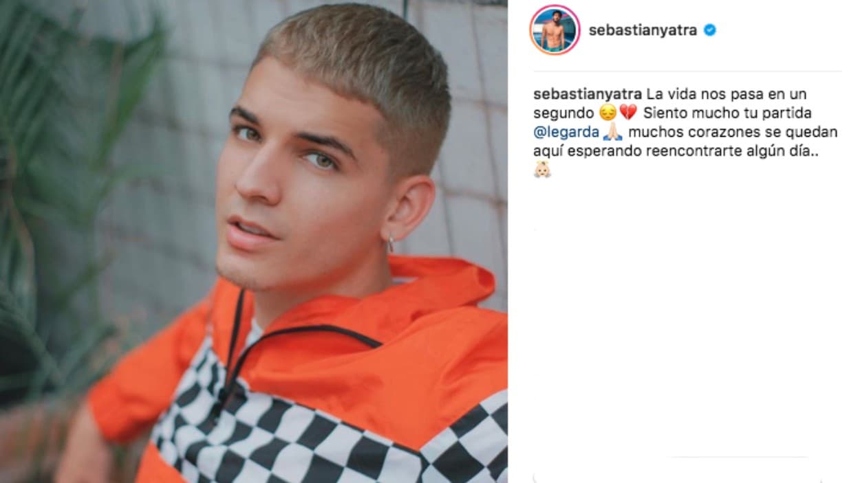 "Muchos corazones se quedan aquí esperando reencontrarte algún día", escribió Yatra.