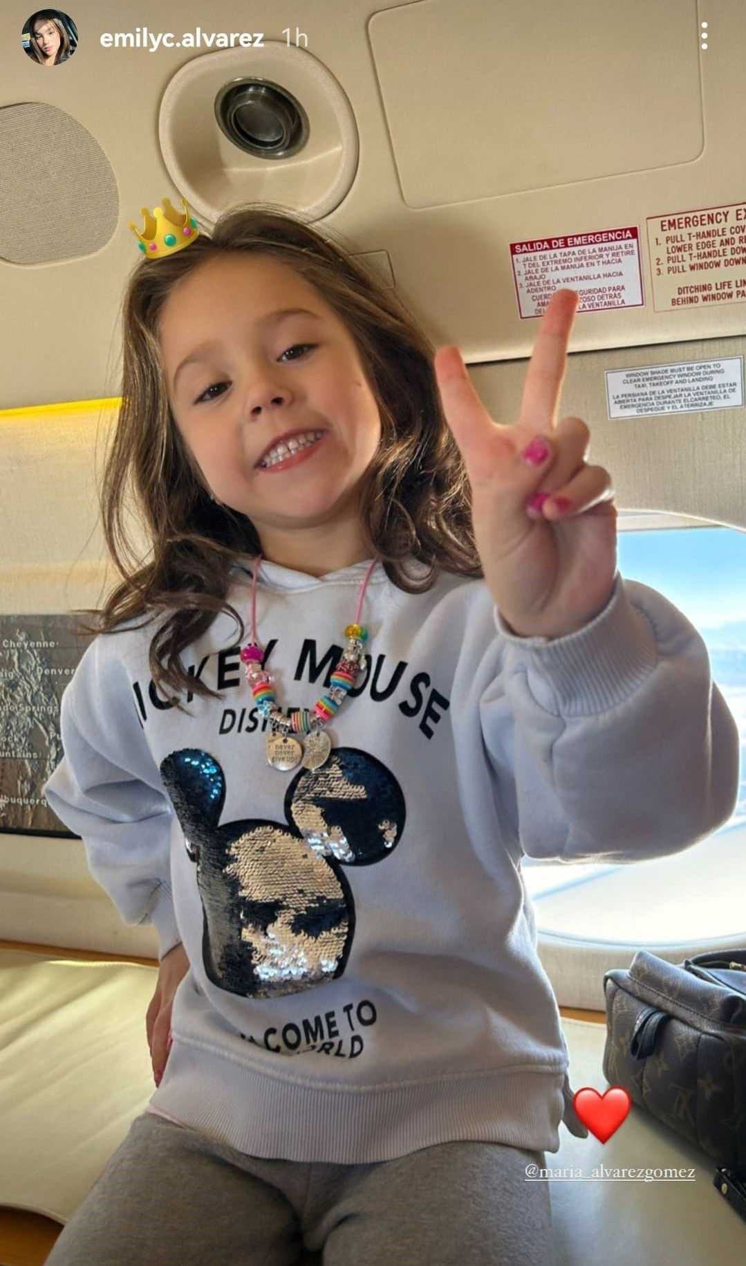 María Fernanda, hija del Canelo