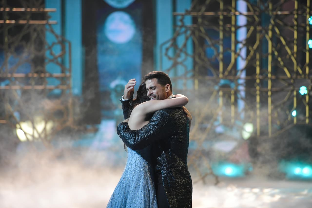 En un momento totalmente inesperado para él.